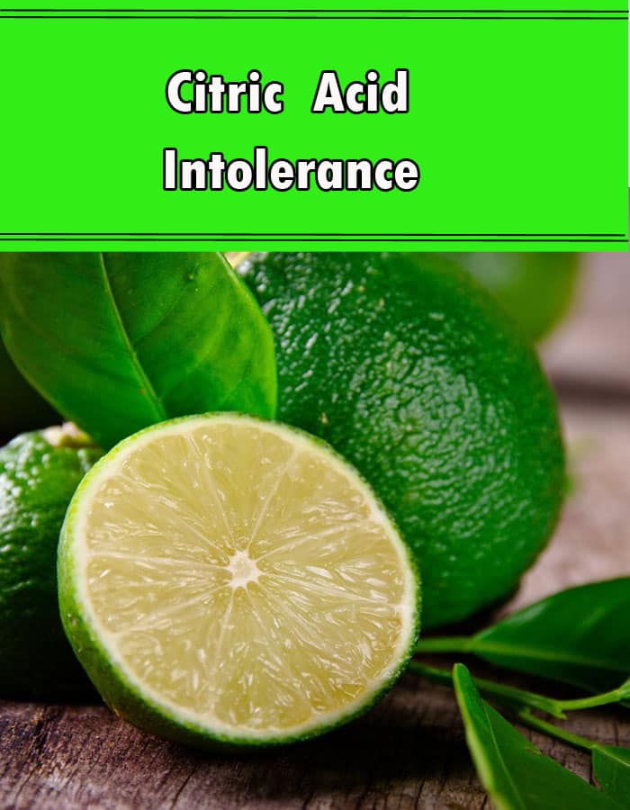 Drug deposits may be the reason you have intolerances to citrus/acid fruits