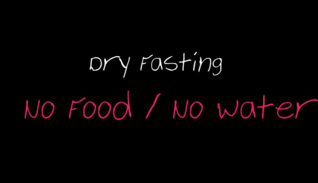 Achieve 24 hour dry fasting once a week