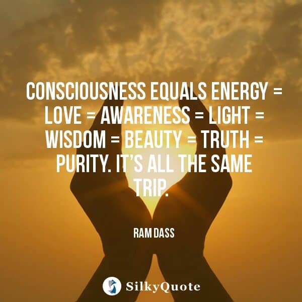 Energy is consciousness, and raw foods are energy!