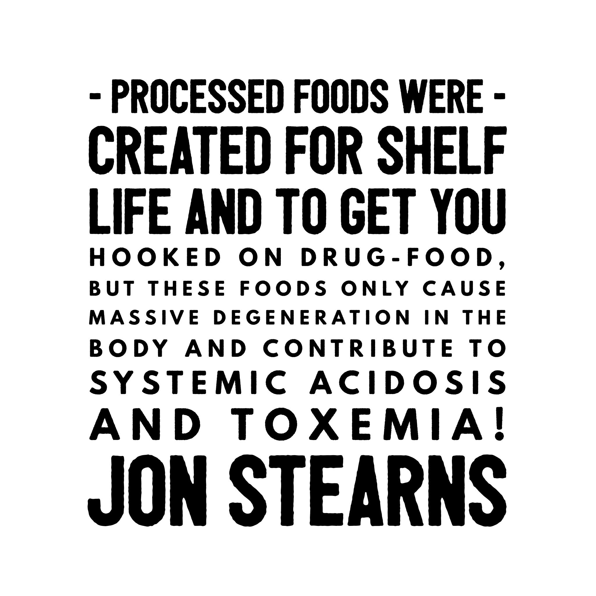 Processed foods are the first thing to stop eating on the road to getting healthy