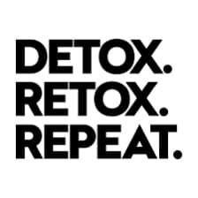 Detox and retox the cycle most of us fall into