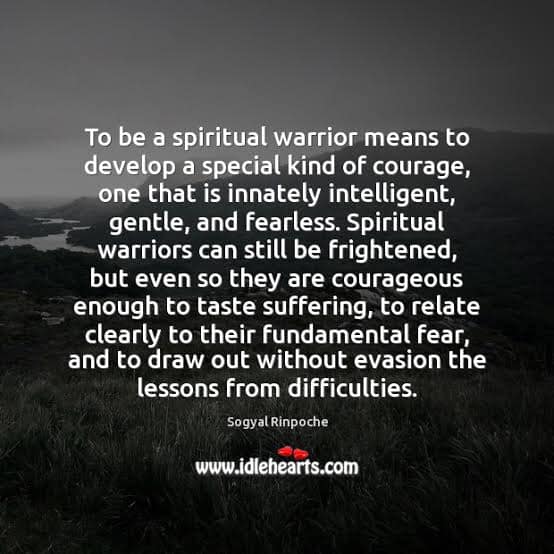 The warrior path