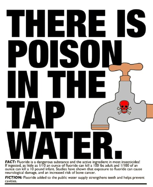 You know not to drink fluoride, so stop showering in it