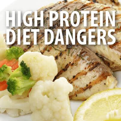 If you’re in pain you do not want to be on a high protein diet