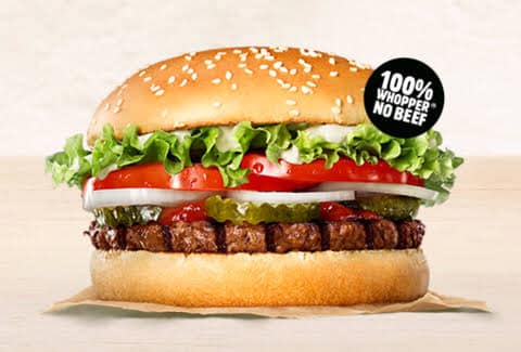 Fast food chains world wide offer vegan options for their menu