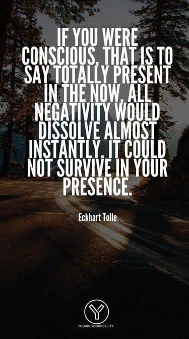 I am not in fear! I am present and grateful!