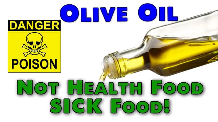Oils are not foods and not “healthy”